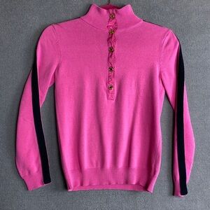 Lauren Ralph Lauren long sleeve knit polo sweater size P/P